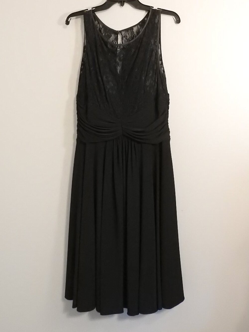 Jessica Howard Black Evening Dress, Size 12
